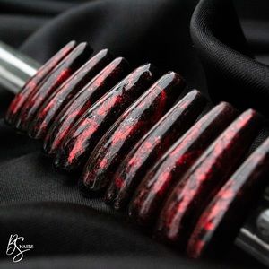 “SCARLET” - Press On Nails - unique, sturdy, reusable & high quality gel nails
